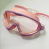 Комплект очков для плавания с широким обзором, противотуманные очки для плавания с зажимом для носа