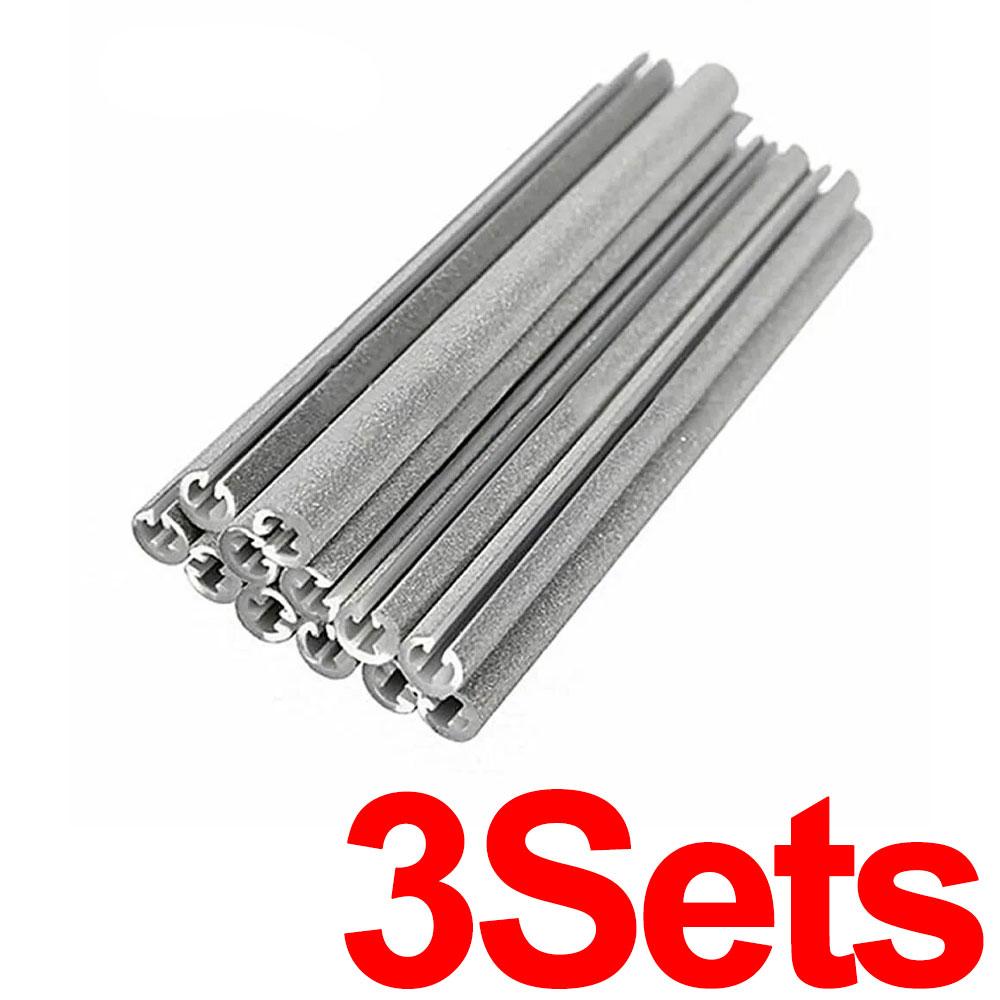 12Pcs Bicycle Spoke Reflectors Bike Reflector Tube Cycling Night Safety Reflective Bikes Wheel Rim Spoke Mount Clip Tube 80mm