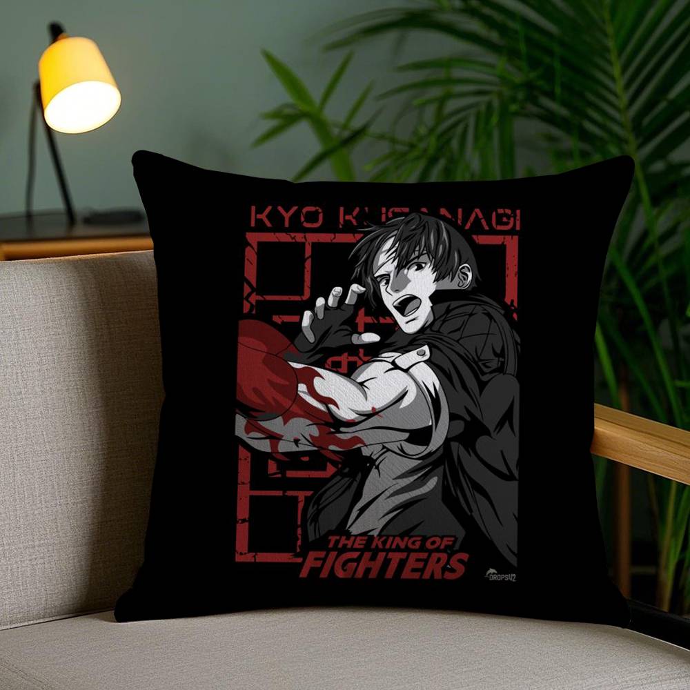 K-KOF The King of F-Fighter Наволочка для подушки Офисный Диван Кровать в общежитии Спинка Короткий Плюш Двусторонний Принт Домашний Чехол для подушки