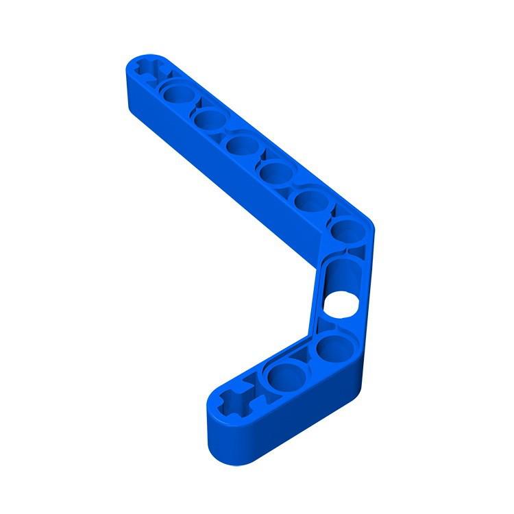 Compatible LEGO Technic 32009 11.5 Bent Beam 4495412, White Double-Bent Thick Link with Holes