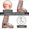 Ski Boot Inserts Protector Self-Adhesive J-Bar Boot Fitting Pads & Ski Boot Fitting Foam Ankle Wrap Pads Relieve Ankle Pressure Heel Lift Blisters Edi