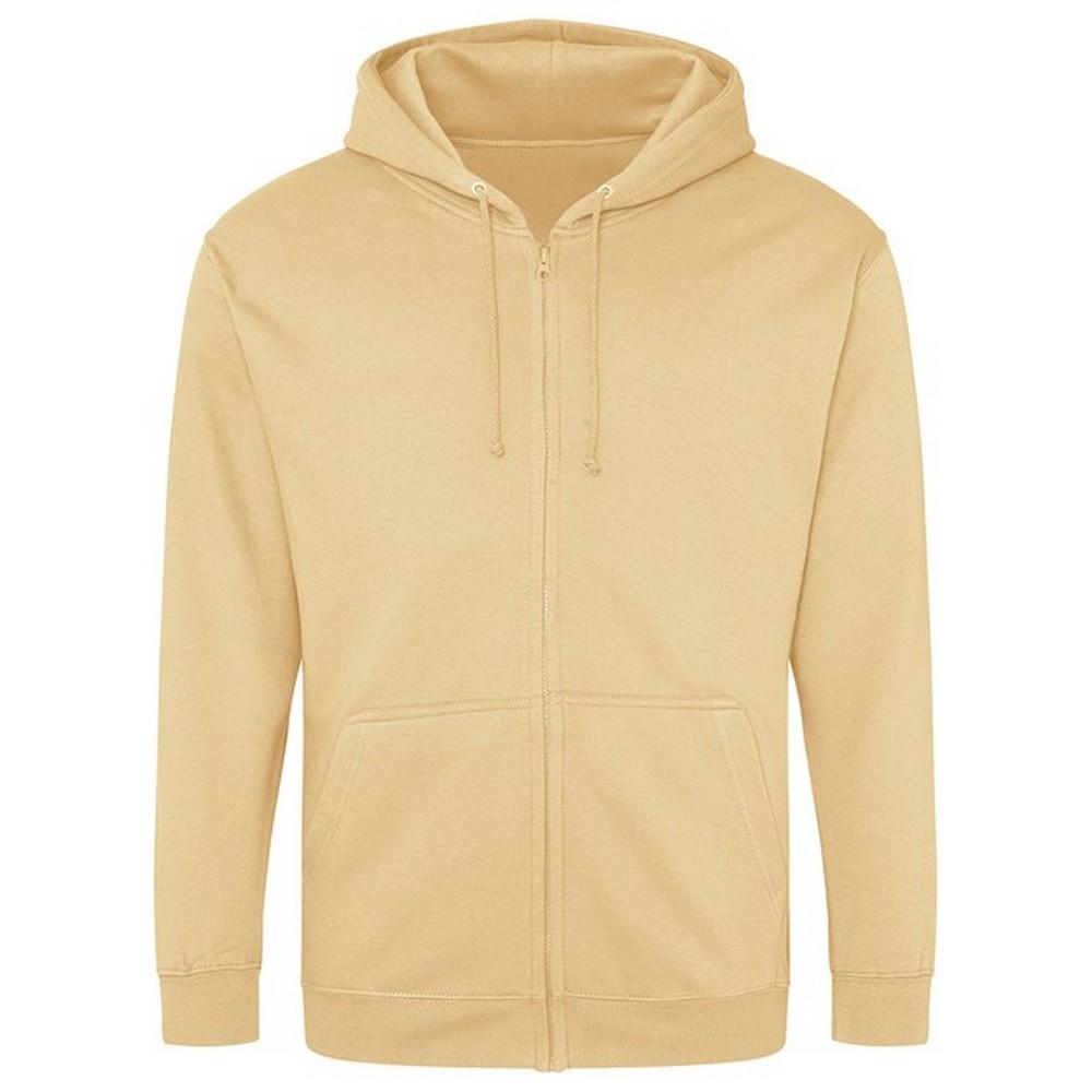 Awdis Plain Mens Hooded Full Zip Hoodie / Zoodie