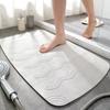 WTEMPO 1PC 45*75CM Household Bathroom TPE Non Slip Mats Hotel Bathroom Floor Mats Soft Bathtub Mats Toilet Shower Foot Mats