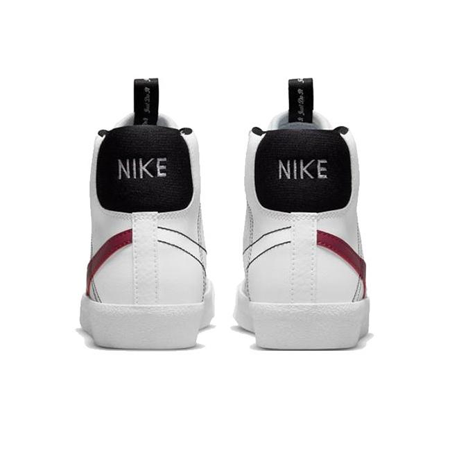 New Nike Blazer Mid 77 SE GS White Rush Maroon DH8640-101