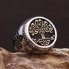 Vintage Stainless Steel Nordic Viking Tree Of Life Ring For Men Fashion Mythology Yggdrasils Rings Amulet Jewelry Gift