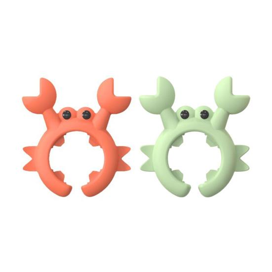 1/2 шт. Креативная подставка для лопатки в форме краба, держатель для столовых приборов, пищевой, не содержащий BPA, не нагревается