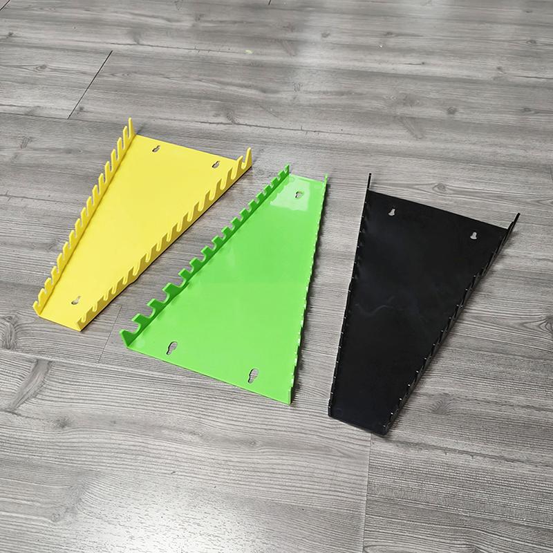 1 шт. Стойка для размещения гаечных ключей, Сортировщик гаечных ключей, Держатель-органайзер, Бытовой инструмент, Настенный лоток-стойка, Кронштейн для хранения гаечных ключей для гаража