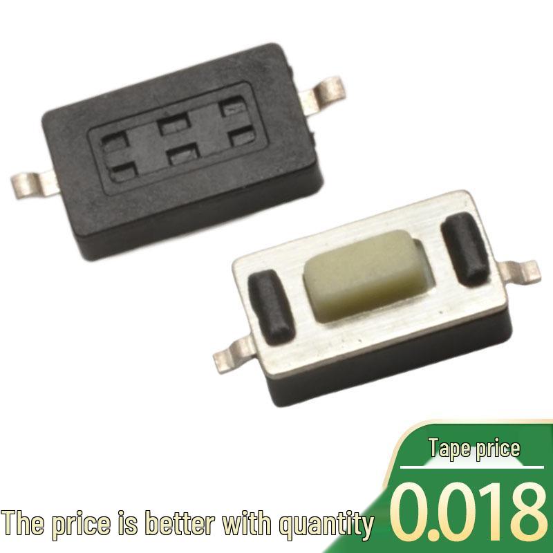 4.5x4.5x10mm SMD Tactile Switch, 4mm 4.5x4.5x4.3 mm Key Switch