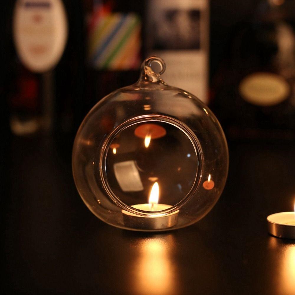 Жаростойкий Свадебный Подсвечник Подвесной Стеклянный Подвесной Подсвечник Домашний Декор