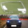 For Jeep Compass 2011-2016 Transparent Headlamp Housing Lamp Shell Lens Headlight Cover Plexiglass Replace Original Lampshade