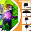 Custom Name Personalized Ben 10 Cartoon Print Umbrella, Auto Open Close, 8‑Rib Sturdy Frame, Commute Camping Hiking Use, Birthday Gift