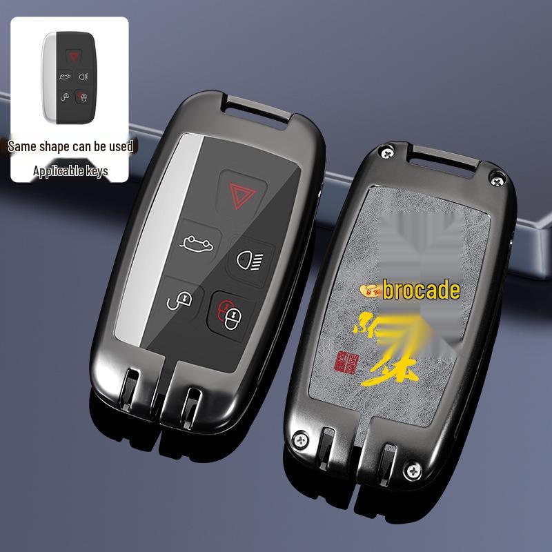 Чехол для ключа Land Rover: Range Rover, Sport, Defender, Freelander, Velar, Discovery - Сумка в китайском стиле с фирменной пряжкой