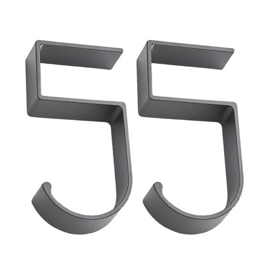 2 шт. вешалки для гирлянд, крючки для стола, высокопрочные, устойчивые к ржавчине, вешалки для гирлянд для камина