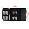 1Set Pocket Tools Screwdriver Set 25 In 1 Repair Tools Kit  for Camera Watch Tablet PC Repair