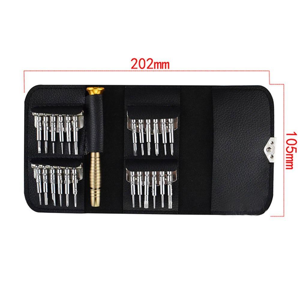 1Set Pocket Tools Screwdriver Set 25 In 1 Repair Tools Kit  for Camera Watch Tablet PC Repair