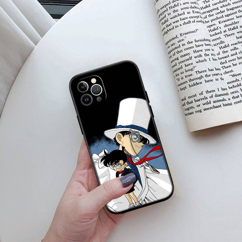 MH39 Detective Conan Phone Shell Case for Redmi Note 8 9 10 11 11S 10C 10X 10A 10T 9A 9C 9T 9S 8T Pro Max Plus Prime
