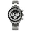 HYAKUICHI 101 No.13 Classic Chronograph No Date Center Chronograph Black Panda