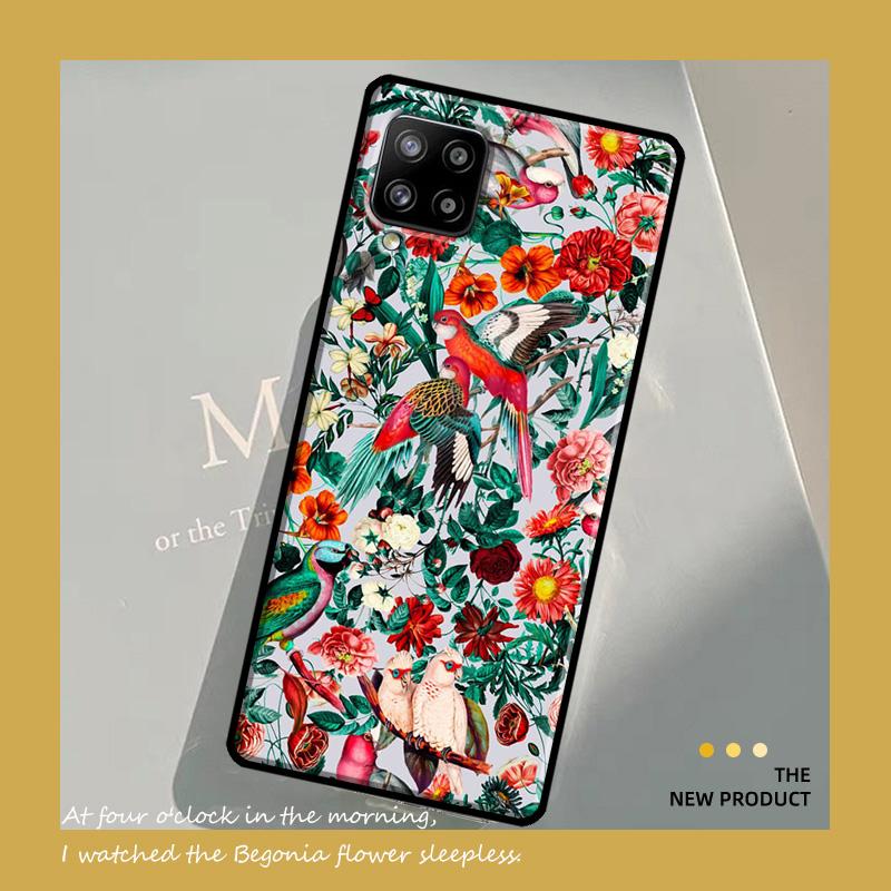 Чехол Garden Birds для Samsung Galaxy A54 A34 A52 A32 A22 A12 A13 A14 A23 A33 A53 A73 A51 A71