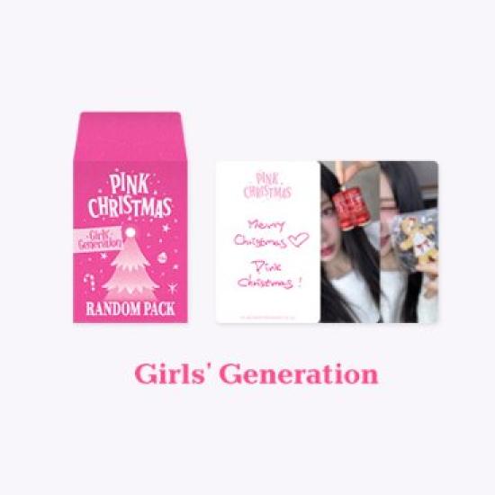 Случайный набор SMTOWN Pink Christmas Girl's Generation ver.