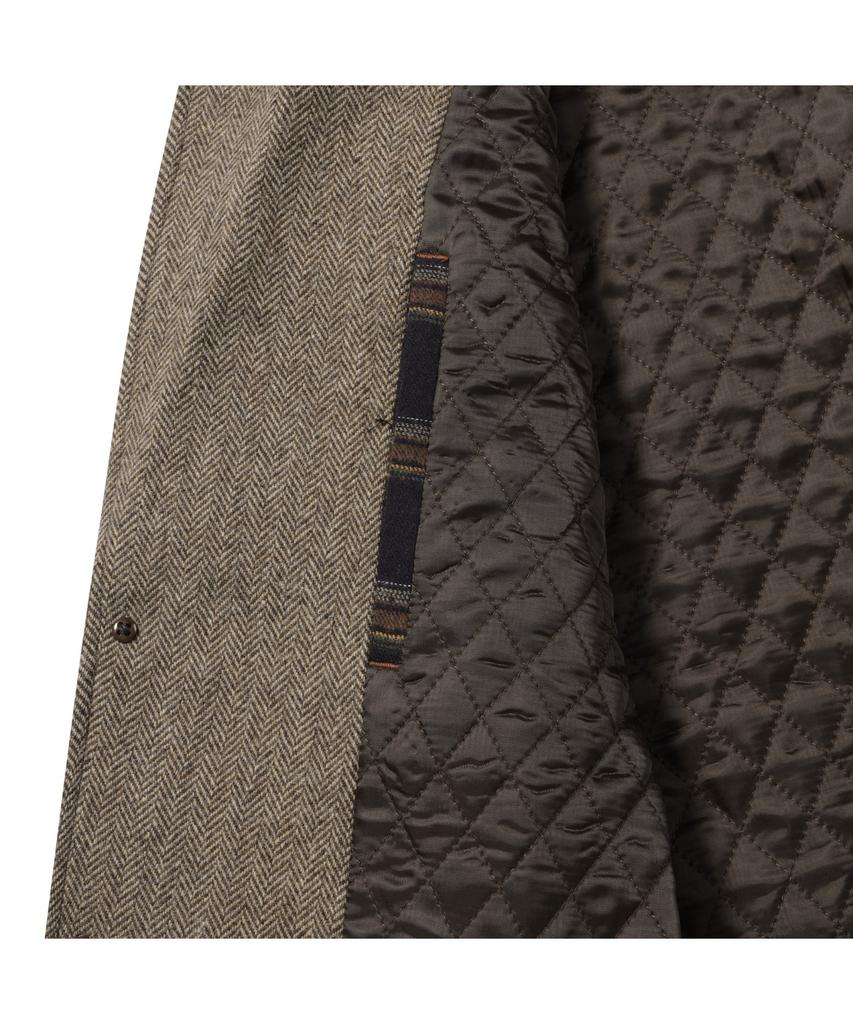 BRENTWOOD [Hunting Jacket] Wool Blended Herringbone Hunting Jacket Brjcw25453Brx
