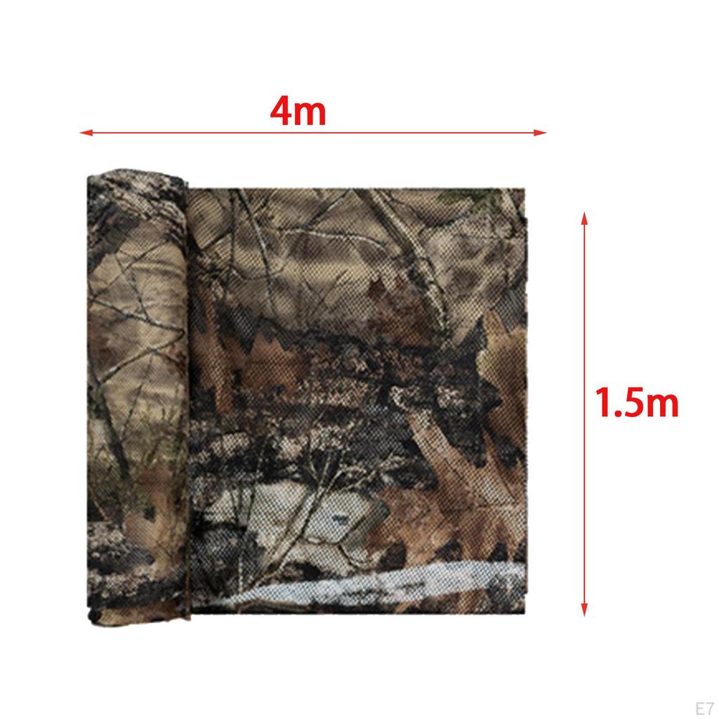 Сетка 1,5 м x 4 м, тент, сетка, лесная сетка для спорта, сада, охоты на открытом воздухе