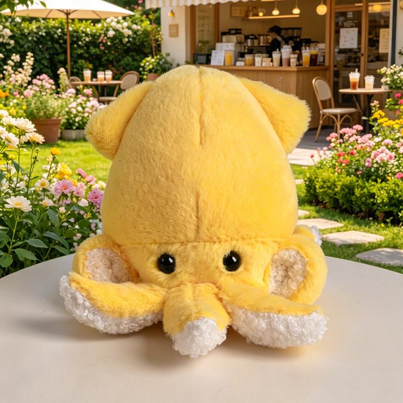 1Pc 10Cm Octopus Plush Pendant Stuffed Colorful Ocean Animal Cartoon Key Chain Decor Plushie For Bag Gift Child Accompanying