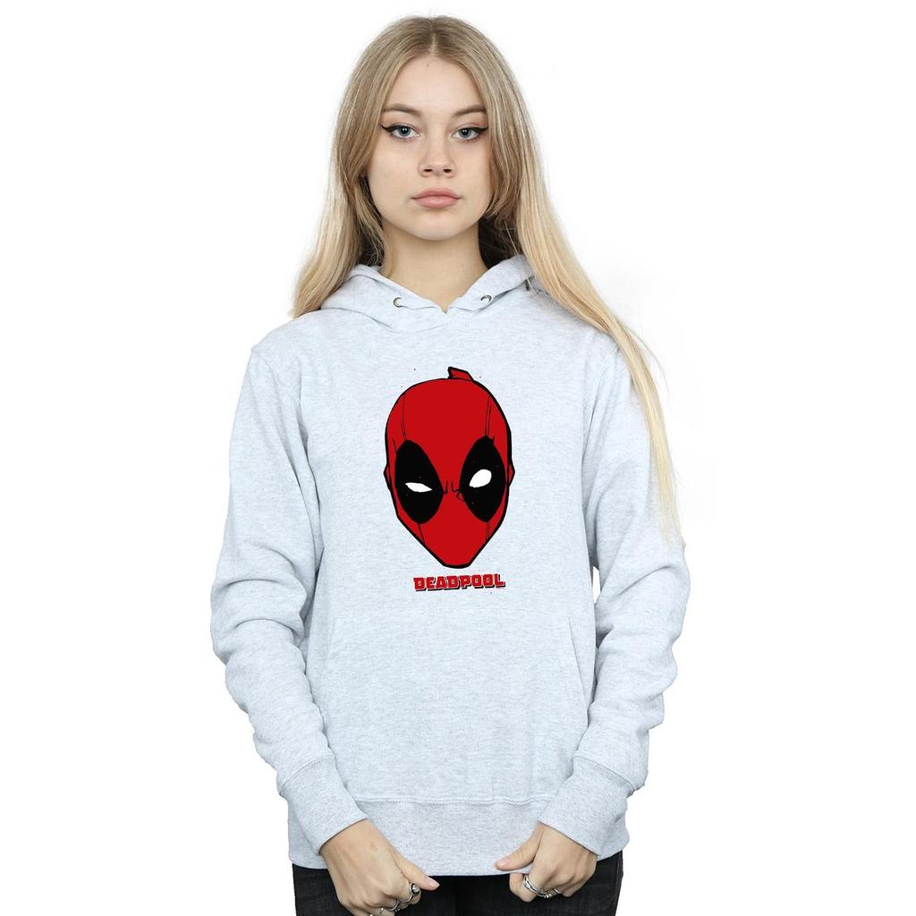 Marvel Женская/женская толстовка с капюшоном с маской Дэдпула