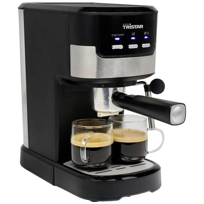 Tristar CM-2278 Espresso Machine Black, Stainless Steel 1100W
