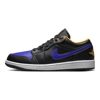 Мужские кроссовки Air 1 Low Lakers Черные Dark-Concord Taxi 553558-075