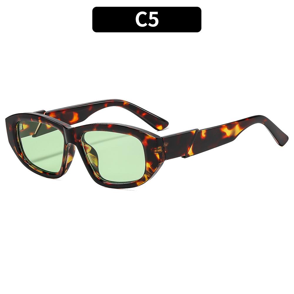1pc Retro Cat-Eye UV-Protection Sunglasses – Stylish Shades for Vacation, Outdoor Cycling, and Sun Protection