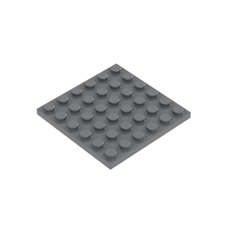 MOC Мелкие Строительные Блоки 6x6 Деталей Базовая Пластина DIY Детали Аксессуары Совместимые 3958