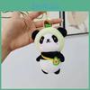 Cute Plush Panda Keychain Grape Short Plush Stuffed Animal Doll Wholesale