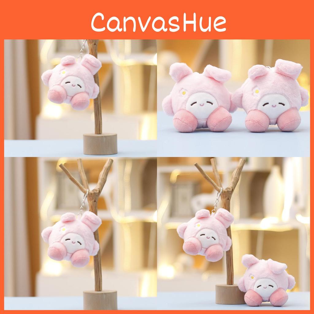 Очаровательный мини-плюшевый кулон Кирби в виде кролика для украшения рюкзака