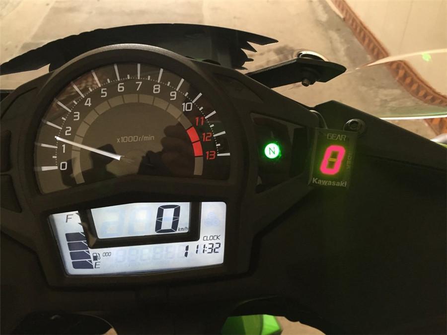 Индикатор передачи мотоцикла 0-6 Красный светодиод для Yamaha EFI YZF-R6 YZF-R1 Fzh150 Xt660