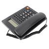 Desktop Telephone 5 Level Brightness Adjustable Corded Telephone Support for Redial Pause Flash for Home Hotel