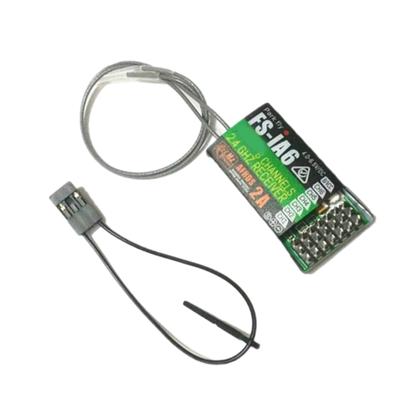 FSiA6 Приемник дистанционного управления самолетом и вертолетом 2.4G 6-канальный AFHDS 2A Приемники для i4 i6 i6x i6s и т.д.