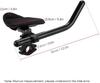 Bicycle Handlebar Rest Cycling Aerobar Bicycle Relaxation Handlebar Bar Road bike aero bars