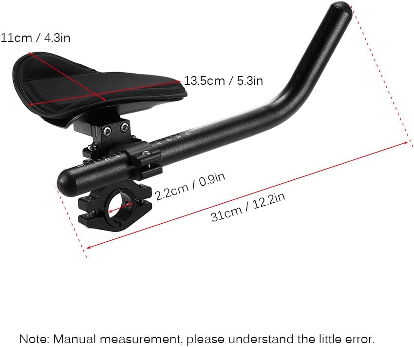 Bicycle Handlebar Rest Cycling Aerobar Bicycle Relaxation Handlebar Bar Road bike aero bars