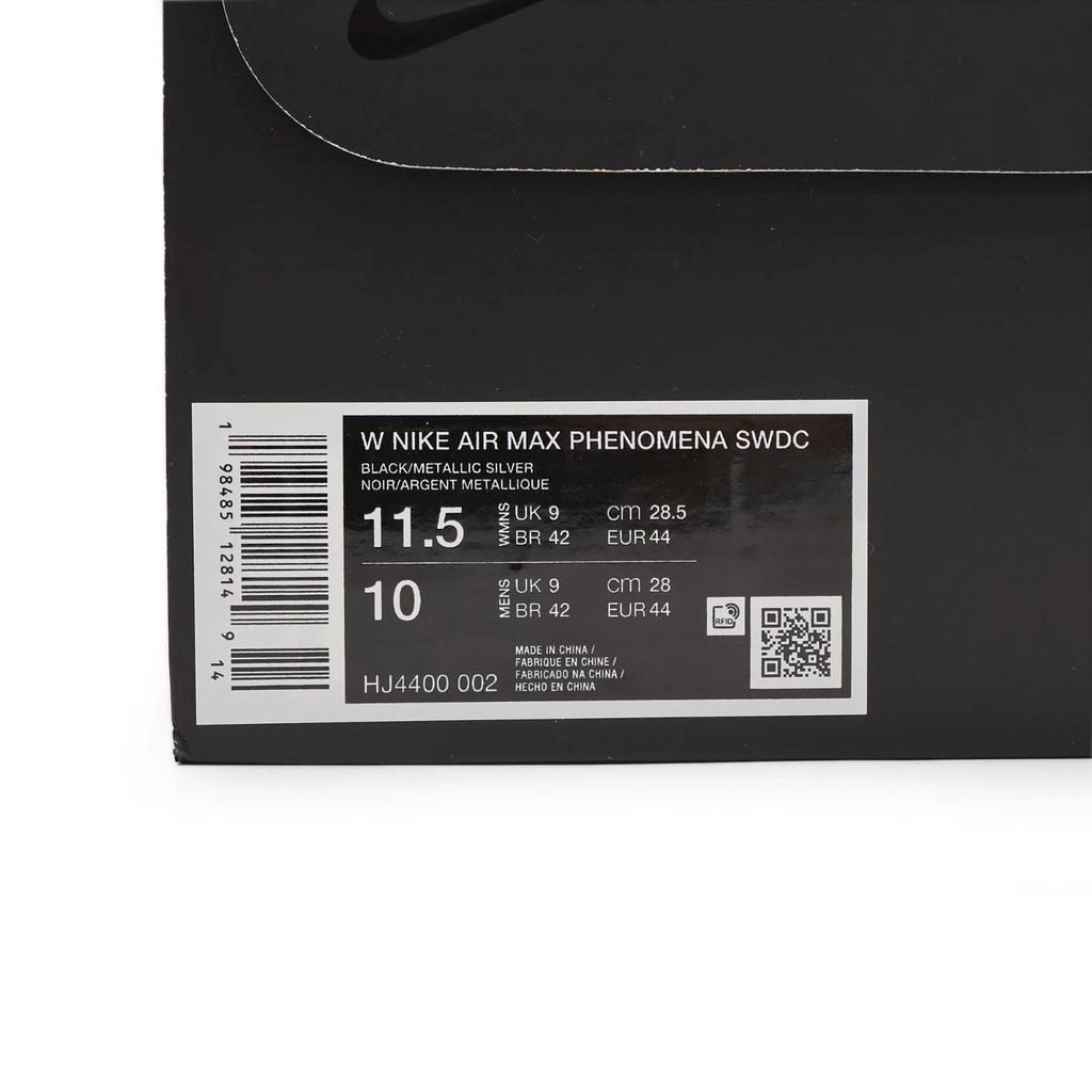 HJ4400-002 SWDC Nike Air Max Phenomena Черный Металлик Серебристый (Женский)