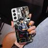 Attack Anime Phone Case For Samsung Galaxy S24 S25 Edge S26 Ultra S23 S22 S21 Plus S20 FE + Personalized Print Cover Galaxy S24