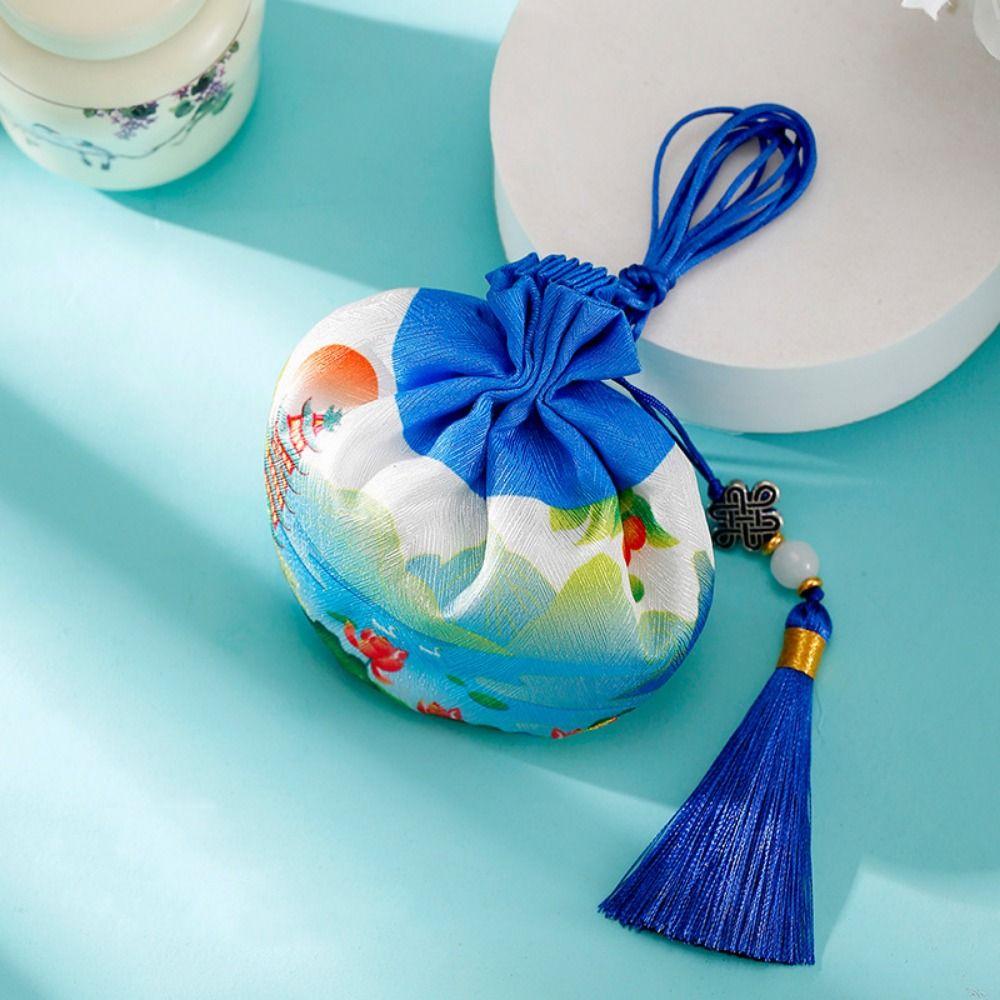 Chinese Style Zongzi Sachet Printing Women Jewelry Bag Zongzi Car Pendant Empty Sachet  Gifts