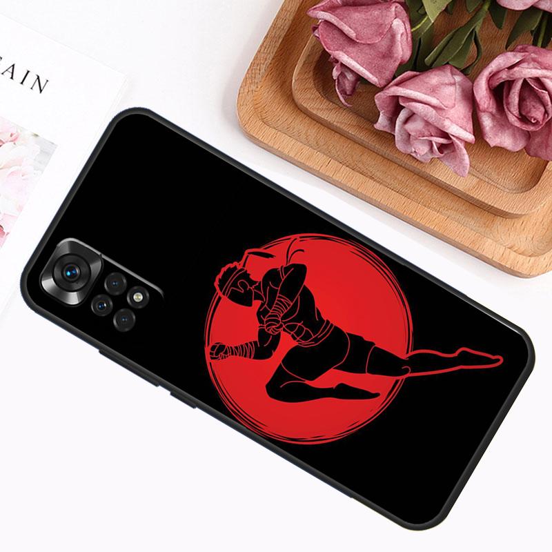 Чехол для телефона в стиле Муай Тай для Xiaomi Redmi Note 14 12 11 9 10 13 Pro 9S 10S 11S 12S Redmi 13C 14C 10C 12C