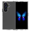 Для Samsung Galaxy Z Fold 7 5G LR Toc Кристально прозрачный чехол ТПУ + Акриловая задняя панель Ультратонкий Защита 360 Задняя крышка