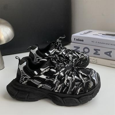 Новые товары в продаже осенью, новые сетчатые ремешки на толстой подошве, повседневные кроссовки, папины кроссовки 5456.