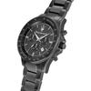 Official Maserati Men's Watch, Black Steel, 10 ATM Water Resistant, Chronograph Quartz Watch with Japanese Movement, 2-Year Warranty