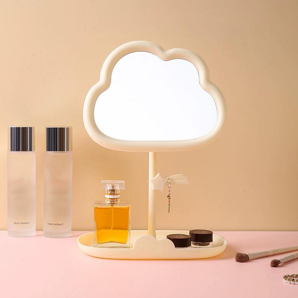 Съемные зеркала для макияжа Многофункциональные декоративные зеркала Подарки Зеркало в форме облака