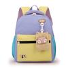 Breathable Children Letter And Lightweight School Backpack With Curved Straps