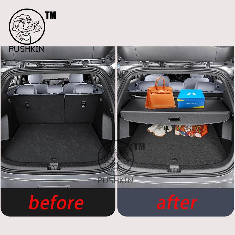 For BYD Sealion 06 EV/DMI 2025 2026 Car Cargo Cover Retractable Luggage Rack Waterproof Privacy Protector Accessories