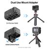 Aluminum Alloy Quick Release Mount Base with Magnetic Action Camera Mount Interface