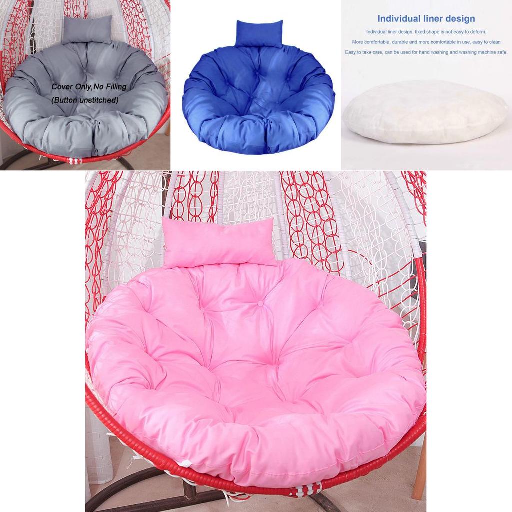 Rattan Swing Chair Cushion Soft Mat Pad Cover For Indoor Outdoor Comfort And Style